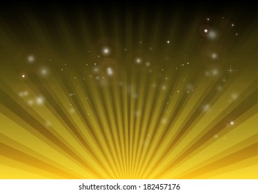 Vector festive space blast glitters background  template  - Abstract rays spreading space background design illustration