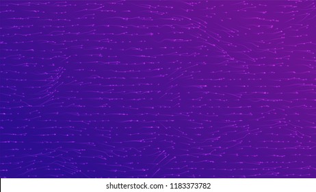 Vector field visualization of forces. Magnetic or gravitational fluctuations chart. Science backdrop with a matrix of arows with magnitude and direction. Flow representation. Interaction