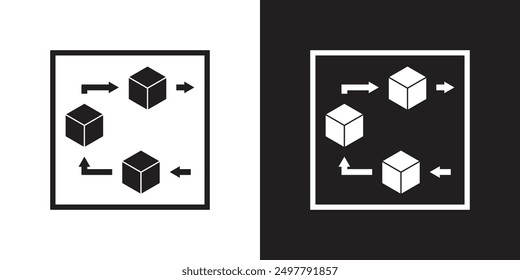 Vector Fifo System First In First Out Symbols For Packging