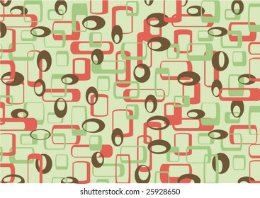 Vector figure of a background as color squares