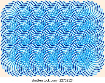 Vector figure of a background from different elements