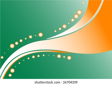 Vector figure of a background with elements design
