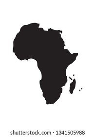 vector file of africa map