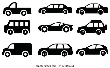 Vector file for Automobile, Vehicle Icon