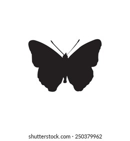 vector file of butterfly silhouette