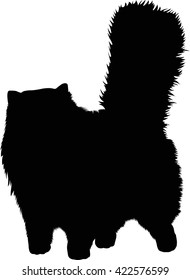 Vector file of cat silhouette 29