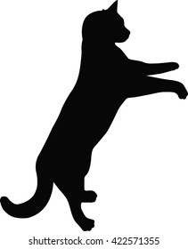 Vector file of cat silhouette 32