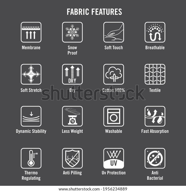 Vector File Cloth Functional Icons Stock Vector (Royalty Free ...