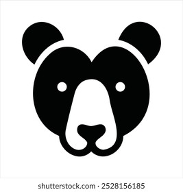 Vector file contains a silhouette of an animal icon