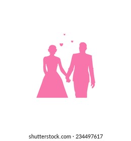 vector file of couple design element