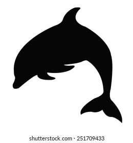 vector file of dolphin design element