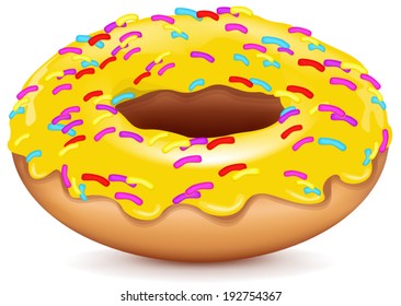 vector file of donut 