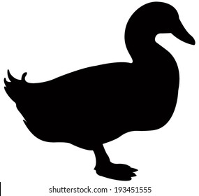 vector file of duck