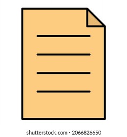  Vector File Filled Outline Icon Design
