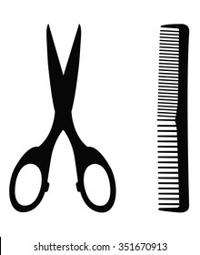 vector file of hairstyle equipments