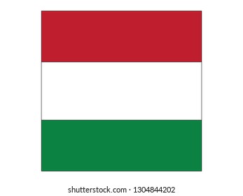 vector file of Hungary flag