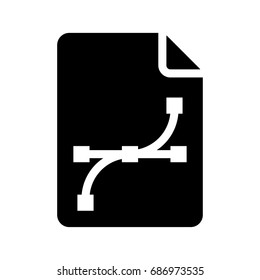 Vector file icon