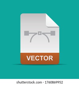 Vector file icon vector illustration.