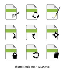 Vector file icons