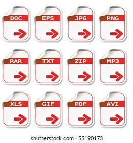 Vector file icons