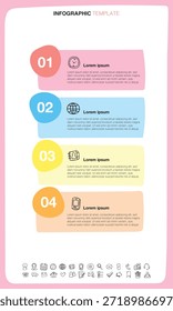 O arquivo vetorial é um modelo infográfico em estilo de rabiscar.