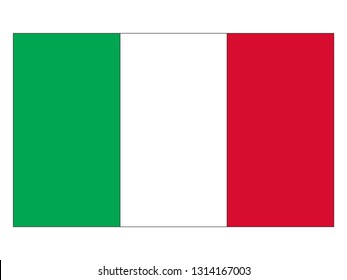 vector file of Italy flag