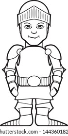 Vector file of a knight