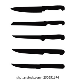 vector file of knives