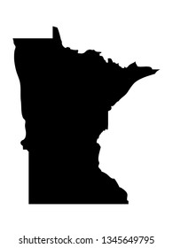 vector file of Minnesota map