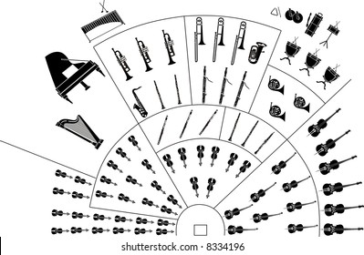 vector file philharmonic orchestra