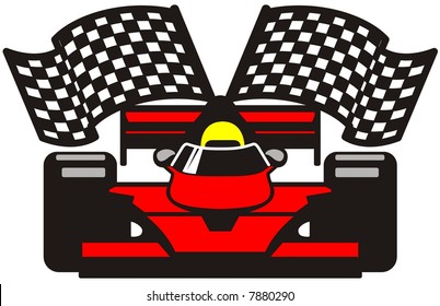 vector file racing car