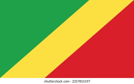Vector file of Republic of the Congo flag