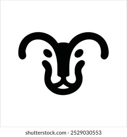 Vector file for a silhouetted animal icon