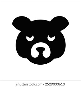 Vector file for a silhouetted animal icon