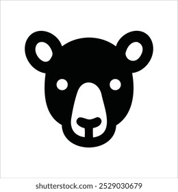 Vector file for a silhouetted animal icon
