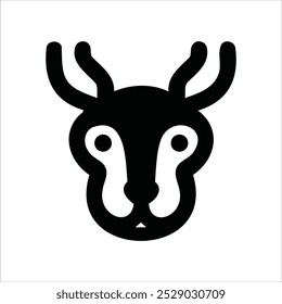 Vector file for a silhouetted animal icon