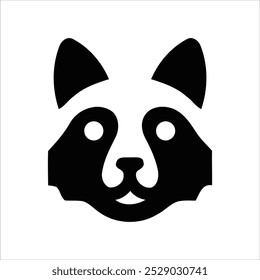 Vector file for a silhouetted animal icon