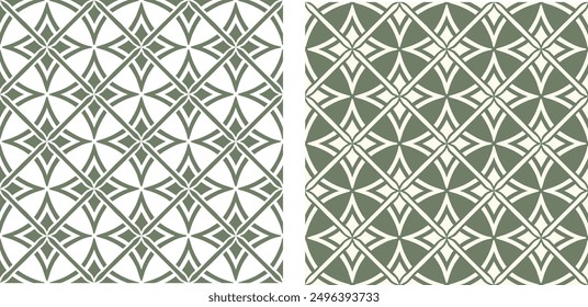 Archivos de Vector de patrones geométricos de estilo vintage y retro para usar en el diseño de cubiertas de libros, papel, textiles, Fondo de pantalla, envoltura de productos. Escalable.