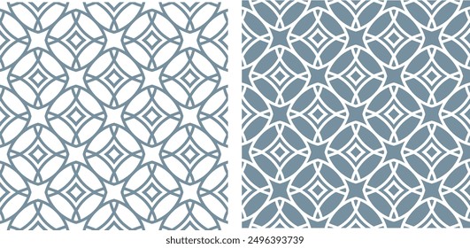 Vector files of vintage and retro style geometric patterns for use in designing book covers, paper, textiles, wallpaper, product wrapping. Scalable.