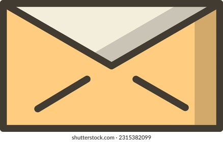 línea llena de vector, icono único