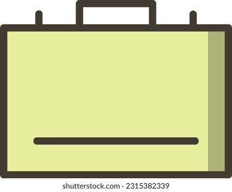 línea llena de vector, icono único