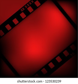 vector film background. mesh. eps10