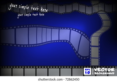 vector film background. mesh. EPS10