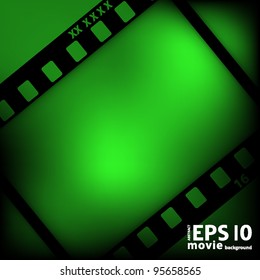 vector film background. mesh. eps10