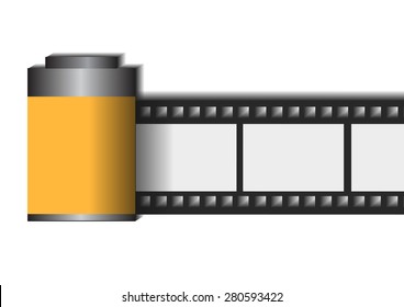 Vector : Film background and space for text