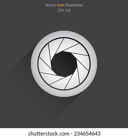 Vector film camera web icon. Eps 10.
