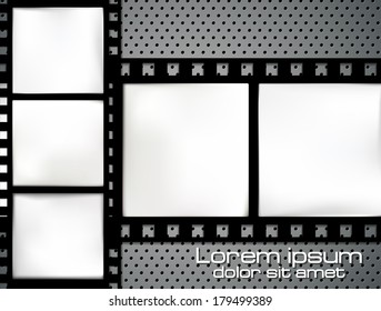 Vector Film Frame