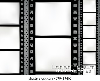 Vector Film Frame