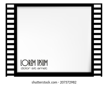 Vector Film Frame eps 10