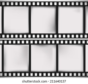 Vector Film Frame illustration / eps 10 / 
